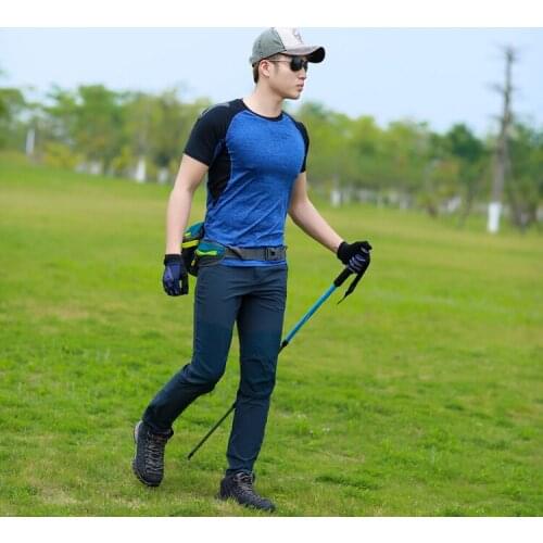 SD288Q-Workout fitness men Short sleeve t shirt men thermal muscle bodybuilding wear compression Elastic Slim exercise clothing