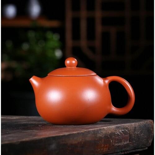 Premium 260ml Purple Clay teapot Arts,Handmade Collection Yixing Zisha Kongfu Boccaro Pottery Filter Infuser,special gifts