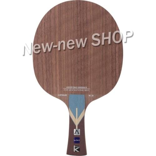 LOKI Arthur K3 Offensive Table Tennis Blade 5 Ply Walnut Wood Ping Pong Paddle Big Sweet Area Table Tennis Racket