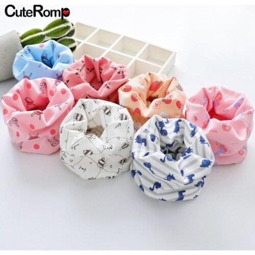 Fashion New Autumn Winter Childrens Cotton Scarf Baby Kids Scarf Boys Girls Scarves Child O Ring Collar Kids Magic Neckerchief