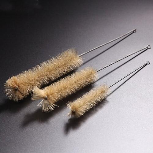 3pcs/set Test-tube brush Laborator Laboratory Test Tube Hair Brush (small,middle and big) 3pcs/set