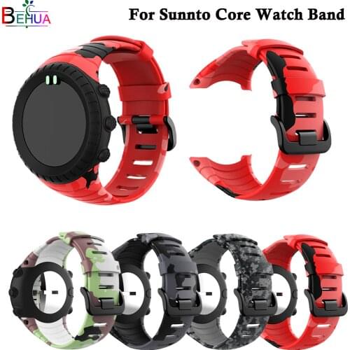 Sport silicone watch band For Suunto Core smart watch Replacement Brand new high quality wristband watch belt smart accessories