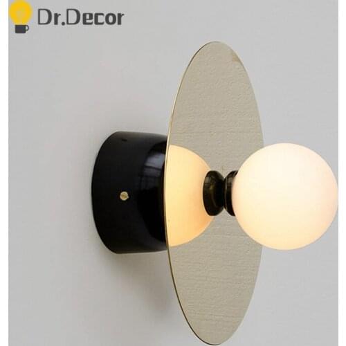 Vintage LED Wall Lamp Gold Modern Lart Decorative Wall Lights Bedroom Living Room Dining Room Decoration Wall Lights Home Decor
