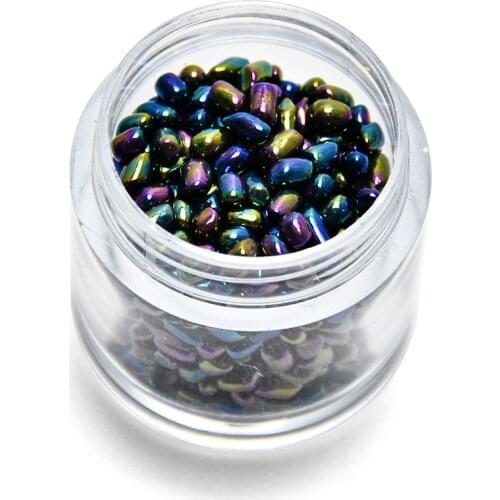 1 Bottle Nail Art Decorations Nail Rhinestones Irregular Mineral 3D DIY Nails Manicure Accessories Stone Decorations For NailArt