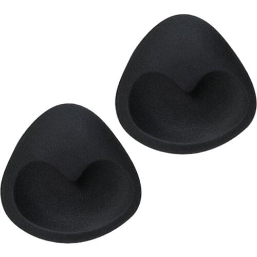 1 Pair Woman Swimsuit Padded Sponge Foam Push Up Enhancer Chest Cup Thick Bikini Swimwear Inserts Triangle Bra Pad
