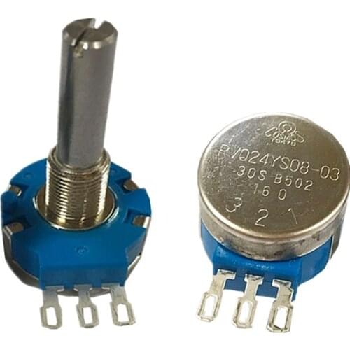 1pc RVQ24YS08-03 30S Axis Electric Scooter Potentiometer Switch B502 B5K Effective Angle 45 Degree Angle