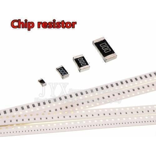 100Pcs 1206 SMD resistor 0R ~ 10M 1/2W 0 1 10 100 150 220 330 ohm 1K 2.2K 10K 100K 0R 1R 10R 100R 150R 220R 330R