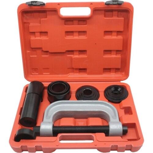 4-in-1 Ball Joint Service Tool Kit C Frame Press 2WD & 4WD Vehicles Truck Brake Anchor Pin Remover Installer SK1151