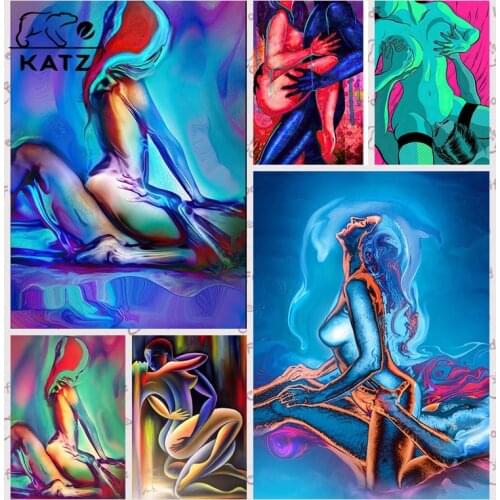 Diamond Painting Sexy Portrait Embroidery Crossing Diy Couple Game Private Diamond Mosaic Art Passion Cross Stitch Home Decor