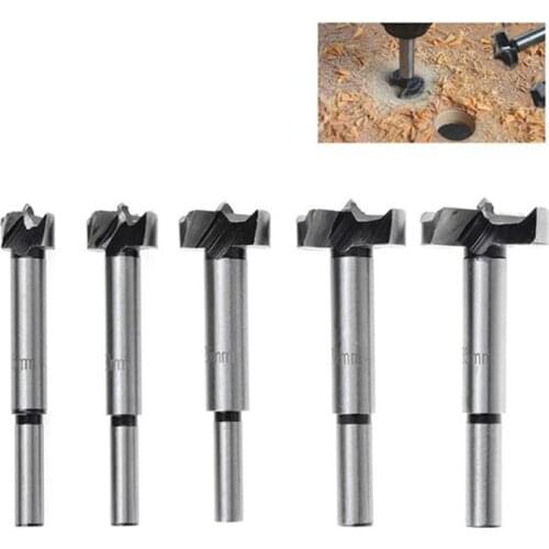 Drill Bits 15/20/25/30/35mm,Set of 5 Pieces Carbide Steel Hinge Hole Cutter,Woodworking Boring Wood Hole Saw Cutter perfect for