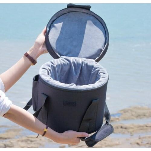 Black Clear crystal singing bowl case for 8inch bowl