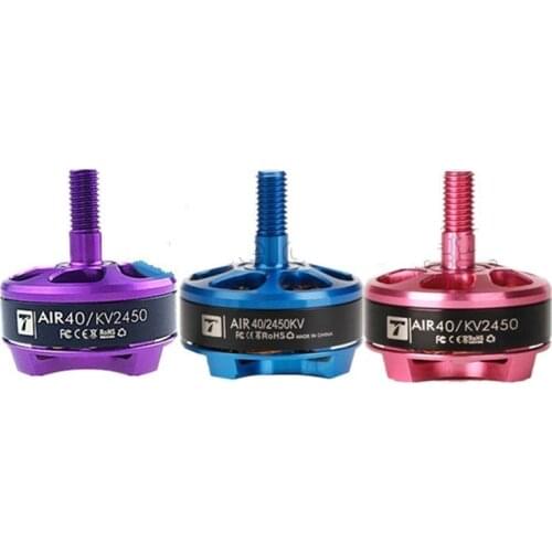 Air40 3-4s T Motor Fpv Motors 2450kv Motor Brushless Motors 3mm Steel Shaft For Fpv Multirotor