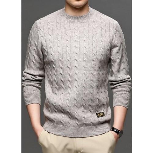 Fashion Knitwear Jumper O-Neck Pullover Clothing Brand Sweater Men Streetwear Men Clothing Autumn Winter Casual Sweatersr 2020