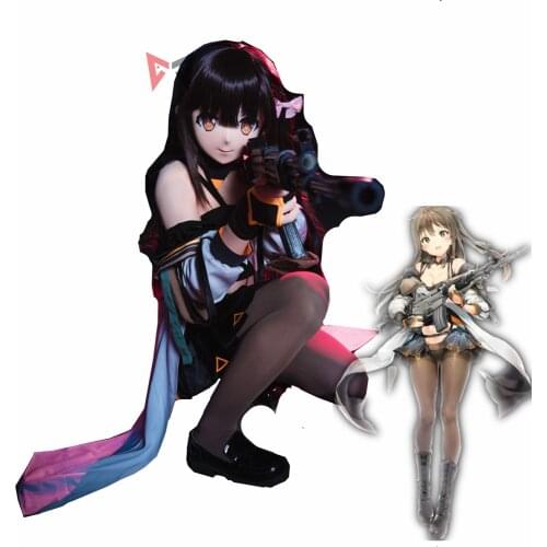 New Anime Cosplay Costume Girls Front line k2 set custom made for Halloween Party Christmas