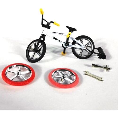 Mini Alloy BMX Finger Bicycle Model Bike Fans Kids Children Toy Gift Decoration