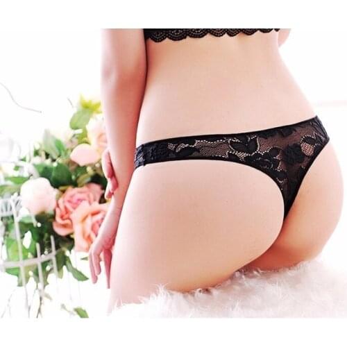 Fashion Women G-String Sexy Lace Panties Low-rise Thong Underwear Lady Seamless Lingerie Soft Briefs Knicker Lingerie Underpants