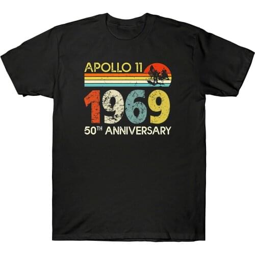 Apollo 11 50th Anniversary Moon Landing 1969 - 2019 Vintage Design Mens T-Shirt