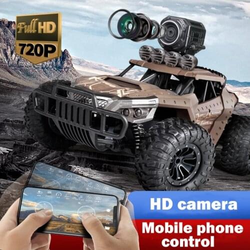 New DM-1803 High-speed Off-Road 2.4G Handle Remote Control 4WD HD Camera Climbing Car Platisc Real-Time Transmission Toys Boy