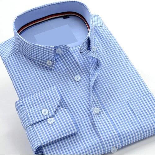 New arrival fashion Plaid Mens long sleeve high quality shirts formal autumn shirts very big large plus size M-7XL8XL