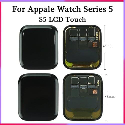 Original For Apple Watch 4 Watch 5 Series 4 5 LCD Original Display Digitizer Assembly For iwatch 5 Series5 S4 S5 40mm 44mm LCD