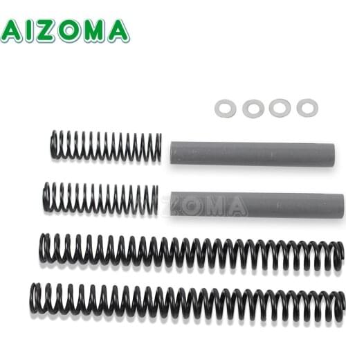 Front Drop-In Lowering Fork Spring Kit For Harley Sportster XL 883 1200 Iron Custom Superlow Forty-Eight Nightster 1988-2016 17