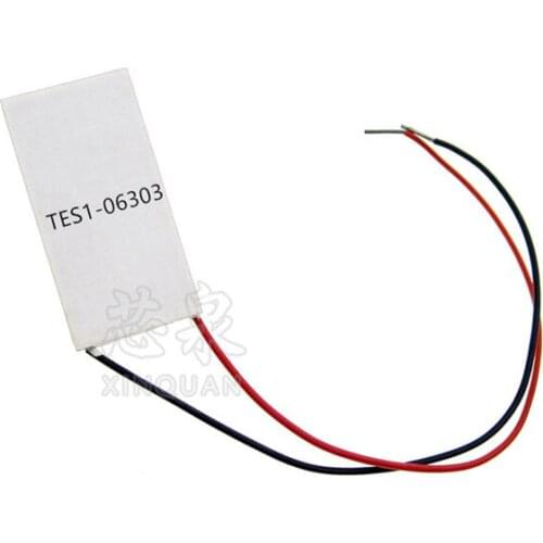 6V3A Semiconductor Refrigeration Sheet TES1-6303 Rectangle 15*30MM Beauty instrument small power cooling piece