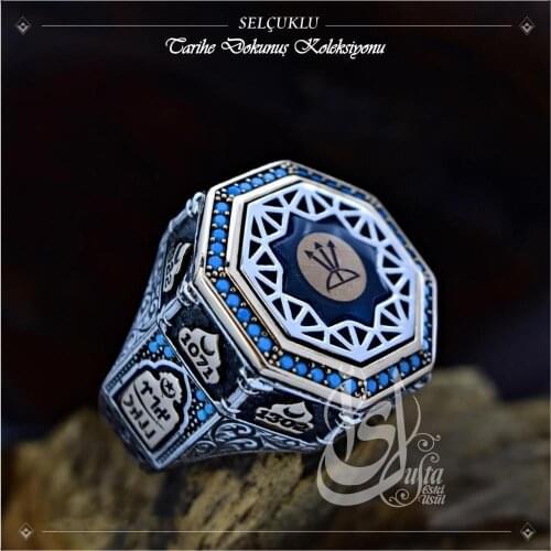 SELÇUKLU ÖZELLEŞTİRİLMİŞ GÜMÜŞ YÜZÜK