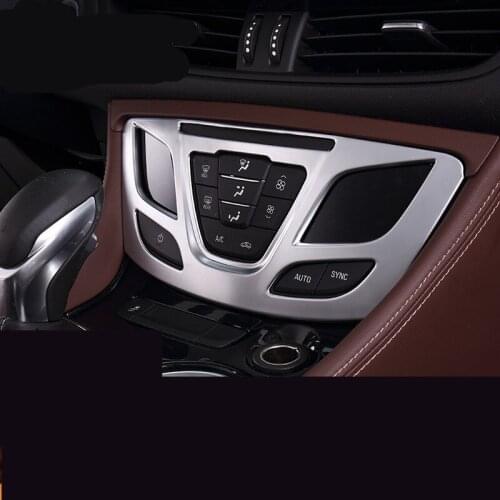 ABS /Stainless Steel Interior Center Console Decorated Mouldings Frame For Buick Envision 2017 18 19 AAA527
