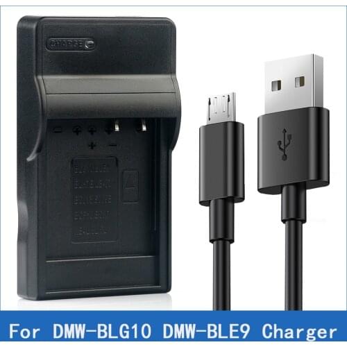 DMW-BLG10 BLE9 Digital Camera Battery Charger For Panasonic DMC-TZ100 TZ101 TZ110 S6 ZS60 ZS100 ZS110 TX1 GX7 Mark II