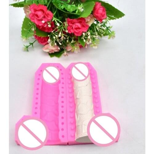 Liquid Silicone Chocolate Baking Silicone Molds for Artificial Making Funny Sex Pendant Resin Mold Art Tools