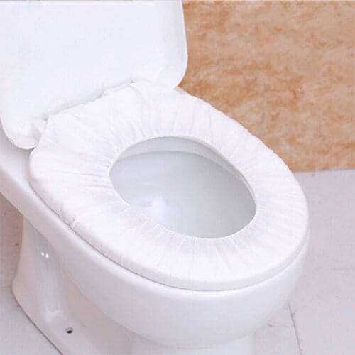 1pcs Portable Disposable Sanitary Toilet Seat Covers Mat 100% Waterproof Toilet Paper Pad For Travel/Camping Accessories