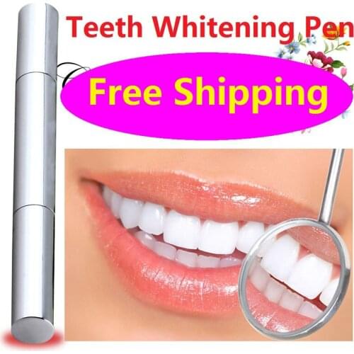 12 pcs Teeth Whitening Pen Tooth Care Product Silvery White Bleach Stain Eraser Tooth Gel Dental Pencil Whitener Remover Dentist