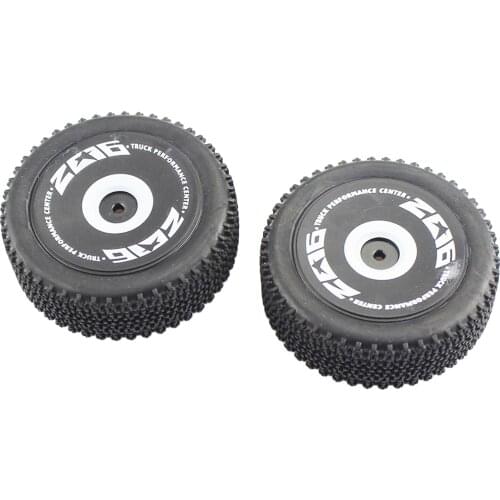 2pcs 1/12 Scale RC Front Wheel Tires RC Car Replacements Parts Accessory for WLtoys 124018-1841