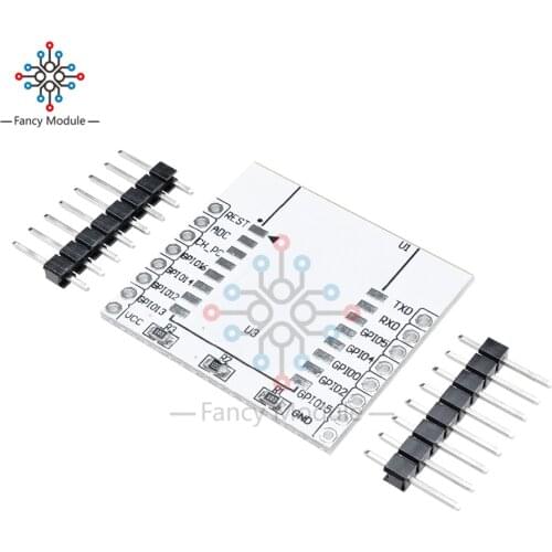 5PCS ESP8266 IO Lead Out Adapter Plate Expansion Module for ESP-07 ESP-12E ESP-12F