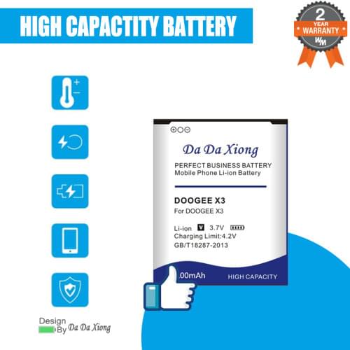 Da Da Xiong 2300mAh DOOGEE X3 Battery for DOOGEE X3