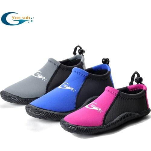 Neoprene 3mm Adult Aqua Shoes Non-slip Diving Shoes Beach Rubber Shoes For Swimming Snorkeling And Diving