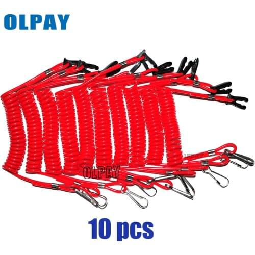Kill Switch Safety Tether 10 pieces for Suzuki Outboard Engine