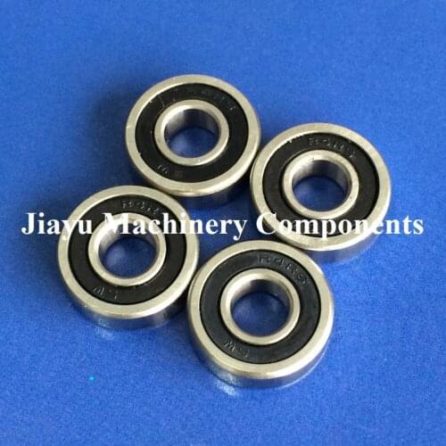 Free Shipping 10 PCS R4-2RS Bearings 1/4 x 5/8 x 0.196 inch Ball Bearings R4 RS