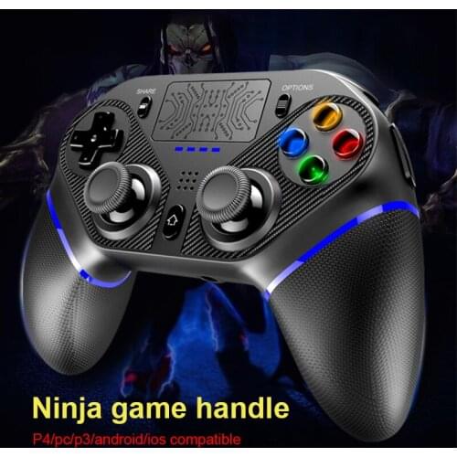 Wireless Controller Gamepad Joystick Joypad Vibration Bluetooth Gamepad For PS3/PS4 Phone For Tablet PC Smart TV Box Android