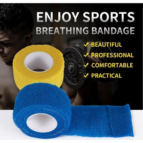 4.5m Colorful Sport Self Adhesive Elastic Bandage Wrap Tape Elastoplast For Knee Support Pads Finger Ankle Palm Shoulder