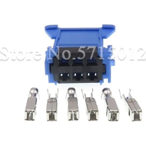 6 Hole 98172-1004 Automotive Air Conditioner Cable Socket Speed Control Plug Female Connector For Peugeot Cars