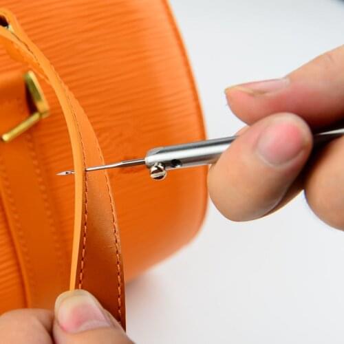 1 Set Leather Sewing Awl Hand Stitching Tools for Shoes Repair Canvas Leather Tent Leather Craft Sewing Leather Needle Kit Fix