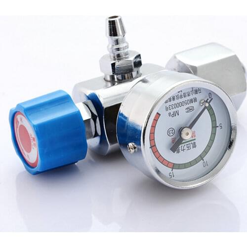 Oxygen cylinder single gauge valve oxygen tank pressure gauge