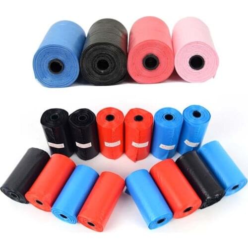 20 Rolls(400Pcs) Pet Dog Waste Poop Bag Dog Cat Waste Pick Up Clean Bag Pet Walking Baby Diapers Household Garbage Bags