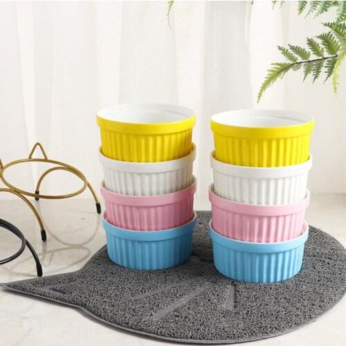 Cute Cat Bowl High-end Pet Bowl iron Shelf Ceramic Feeding and Drinking Bowls for Dogs and Cats Pet Feeder Dog single Bowls