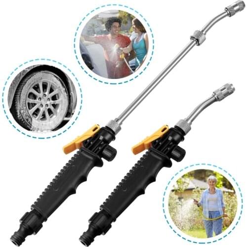 30/48/56cm High Pressure Power Washer Spray Nozzle Water Gun Car Wash Garden Cleaning Tool