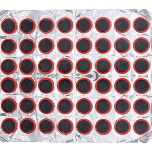 48pcs Tire Patch Rubber Bike Tyre Repair Pad Portable Tire Inner Tube Pad Bicycle Repair Accessory