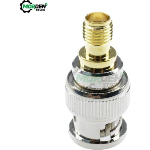 New SMA Male Plug to BNC Male BNC Fmale to SMA Female M/F Radio Antenna Connector Adapter Dropship