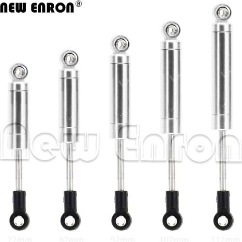 NEW ENRON Silver Aluminum 72-112MM Int Shock Absorber Damper 1:10 RC Car Tamiya Kyosho Axial HPI Crawlers Car Trucks CC01 SCX10