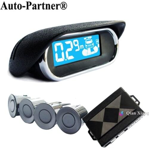 Parking Sensor 4 Weatherproof Rear View Reverse Backup Radar Kit System Electronics Accessories+LCD Display Monitor For BMW